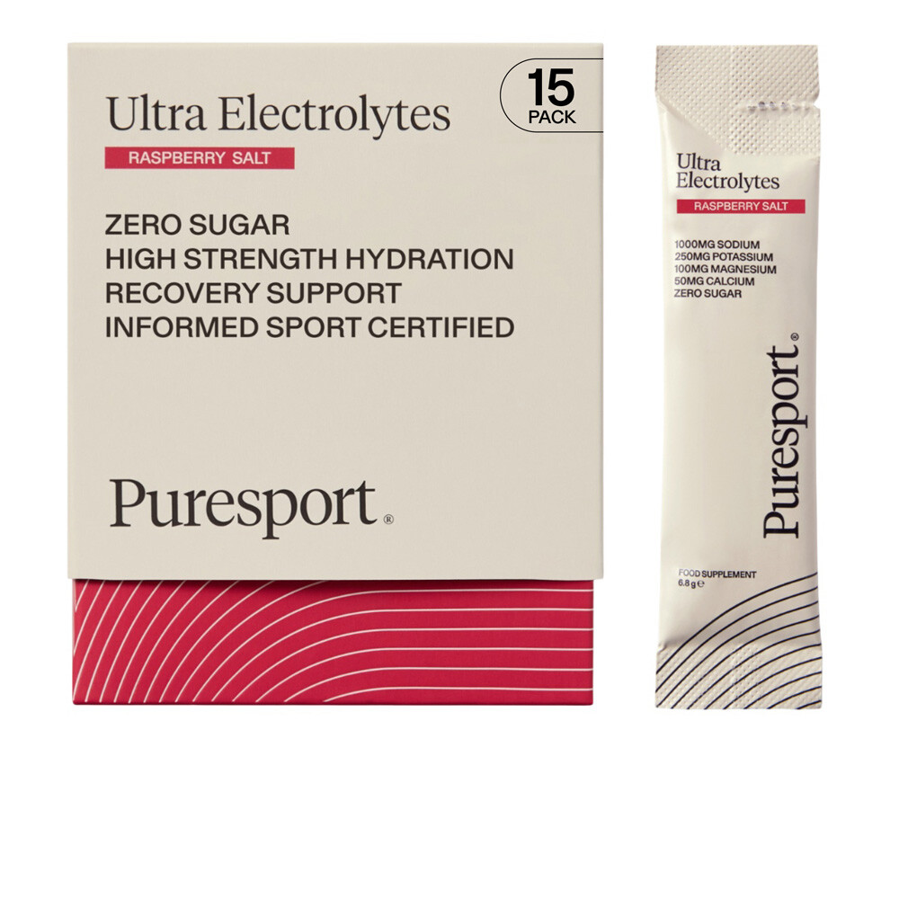 Puresport Ultra Electrolytes - Raspberry Salt (Box of 15) - SS26