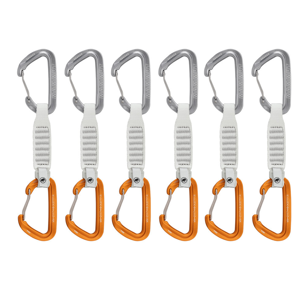 Mammut Sender Wire 12 cm Quickdraws (6 Pack) - SS26
