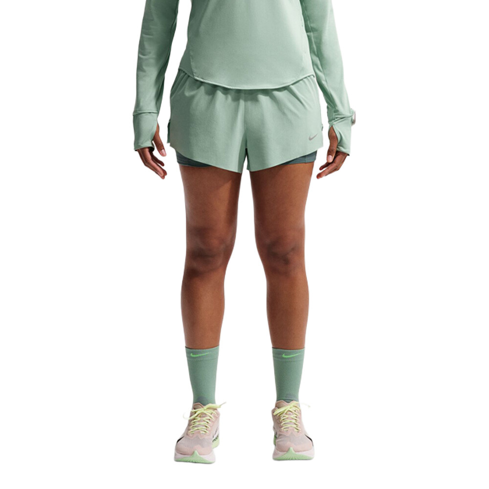 Nike Dri-FIT Swift High-Waisted 2-in-1 Women's Shorts - SU26