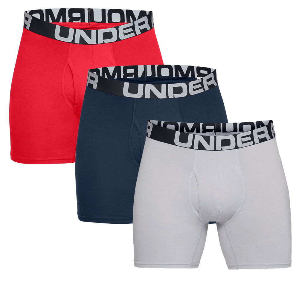 Under Armour Charged Cotton Boxershorts (15cm) 3-er Pack - SS20