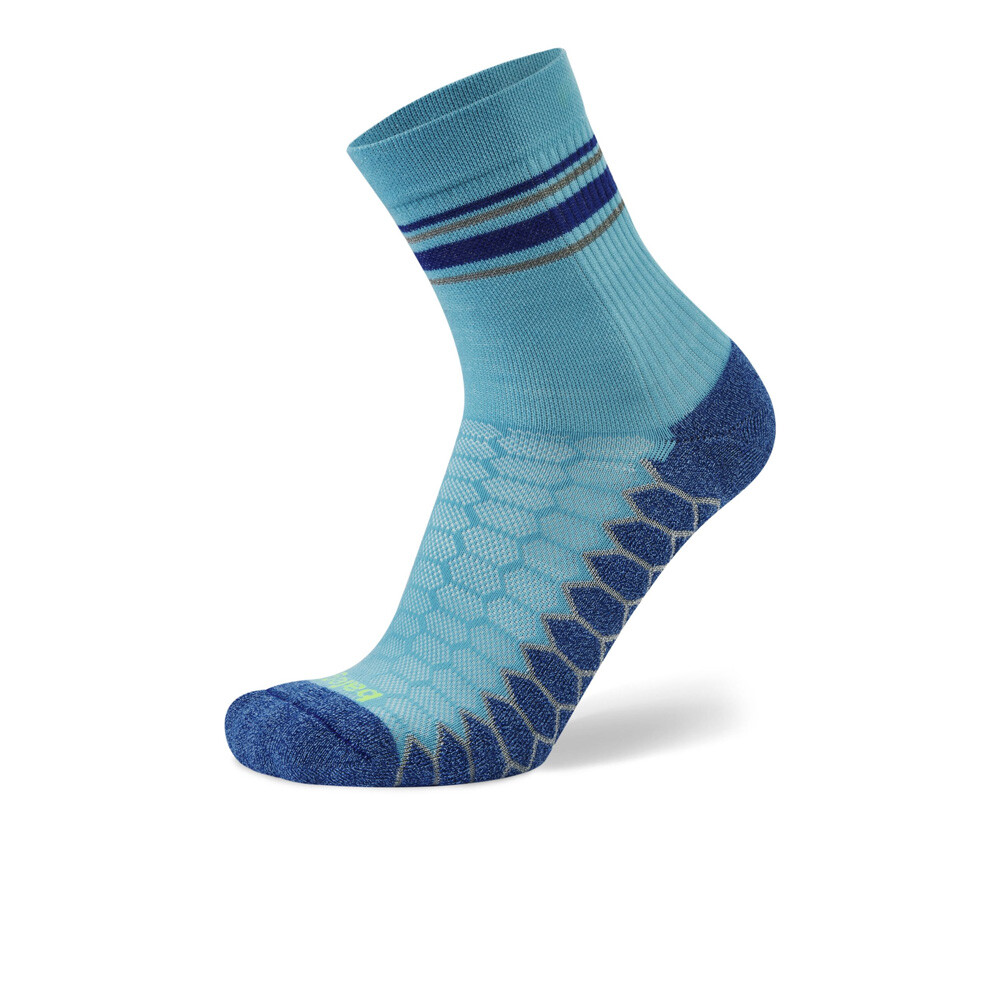 balega Silver Mini Crew Running Socks