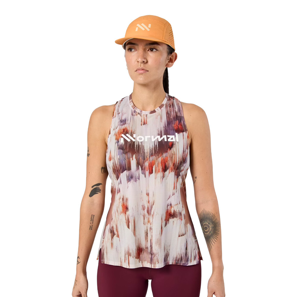 NNormal Women's Race Tank 02 W Fade Print