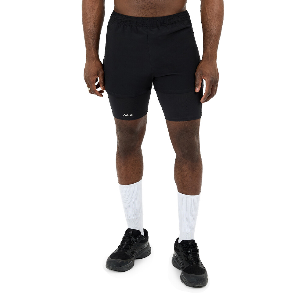 Acid Running 2-in-1 Men's Running Shorts - AW26 Acid Running 2-in-1 Men's Running Shorts - AW26