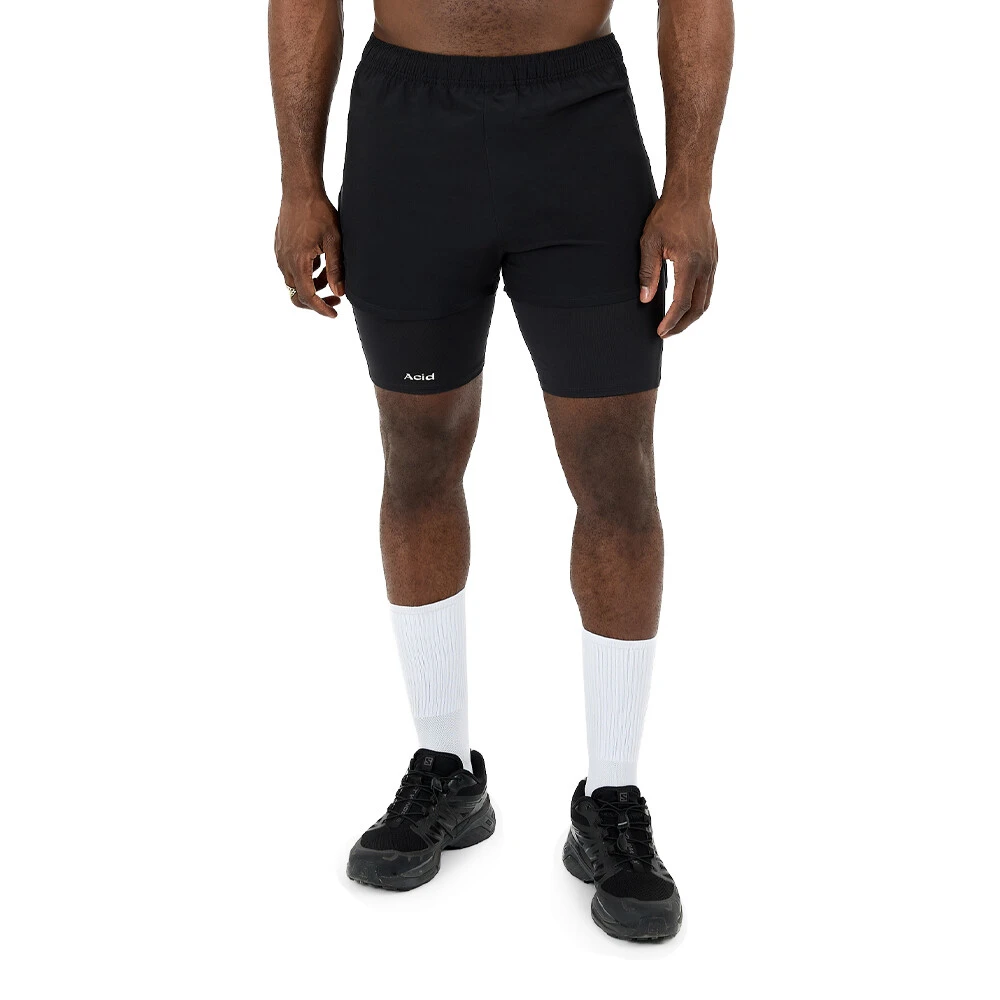 Acid Running 2-in-1 Men's Running Shorts - SS26 Acid Running 2-in-1 Men's Running Shorts - SS26