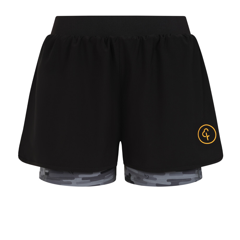 Parkrun Apricot 2 en 1 5 pulgada mujer pantalones cortos running Parkrun Apricot 2 en 1 5 pulgada mujer pantalones cortos running
