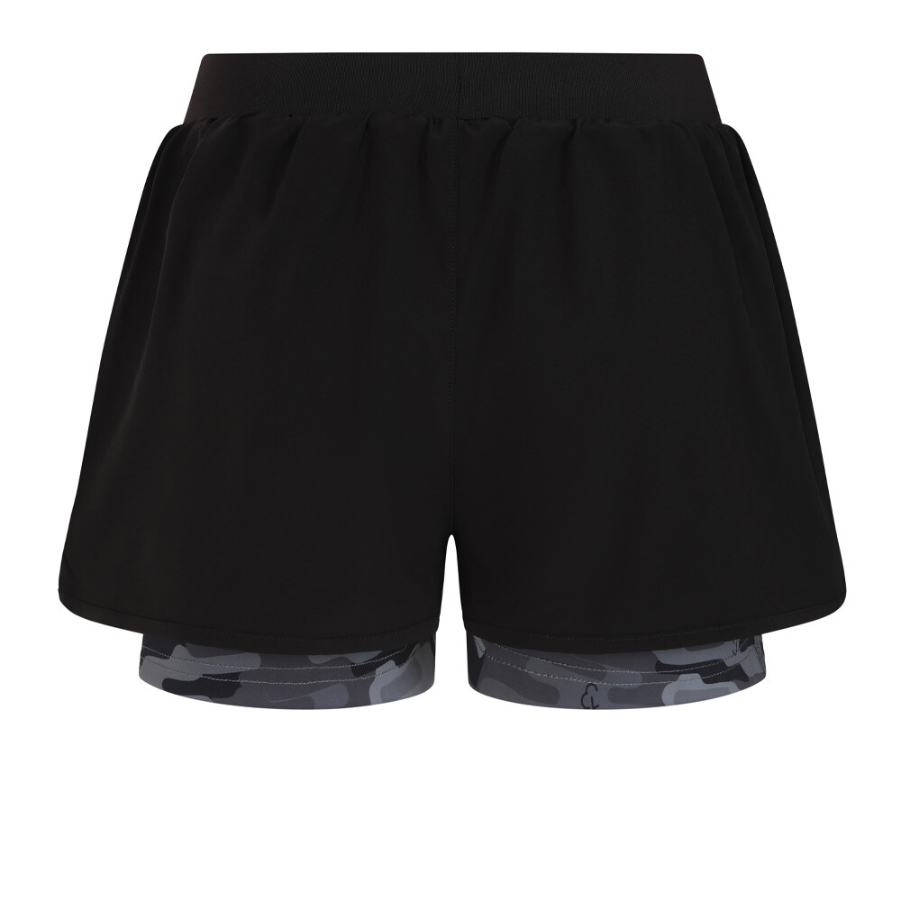 Parkrun Apricot 2 en 1 5 pulgada mujer pantalones cortos running