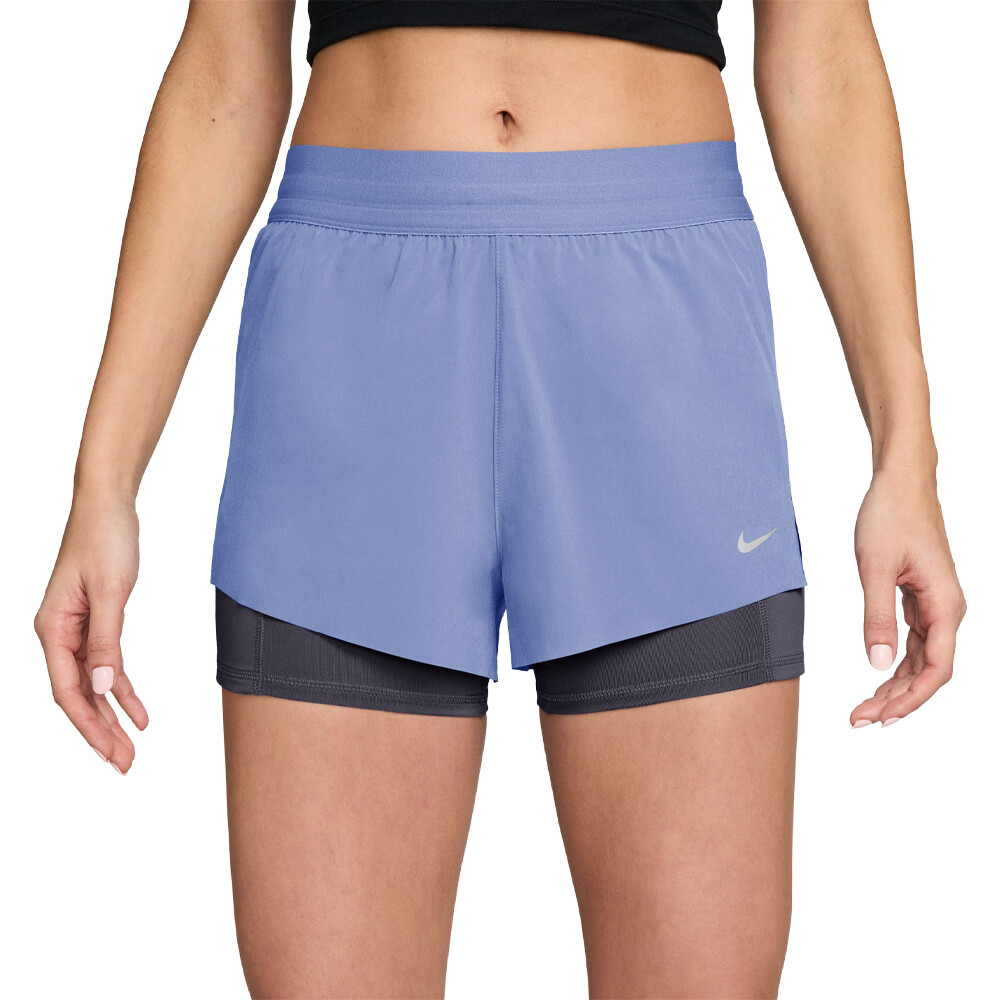 Nike Swift Dri-FIT Mid Rise 2-in-1 Women's Shorts - FA26