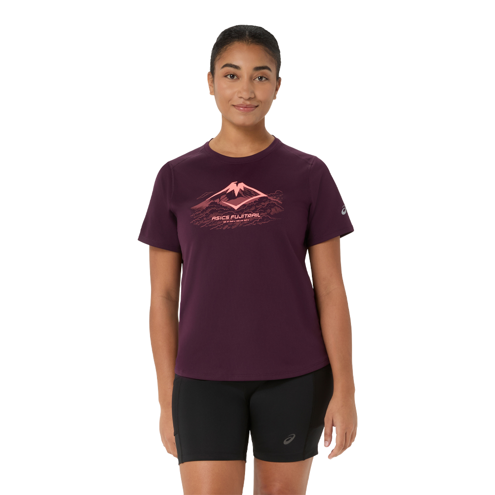 Asics Fujitrail Logo Damen T-Shirt - AW26
