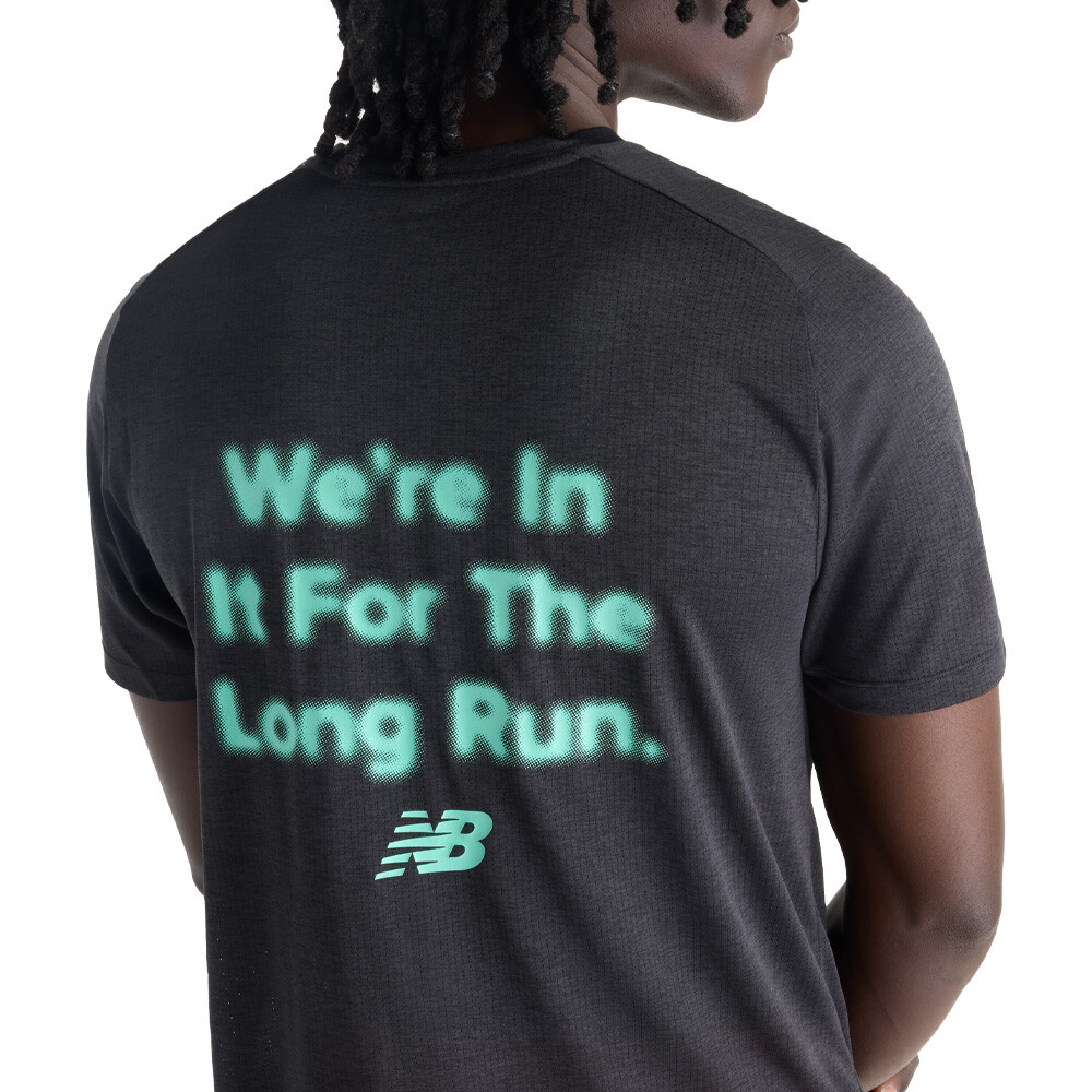 New Balance RC Essential Graphic Herren Lauf-T-Shirt - AW26