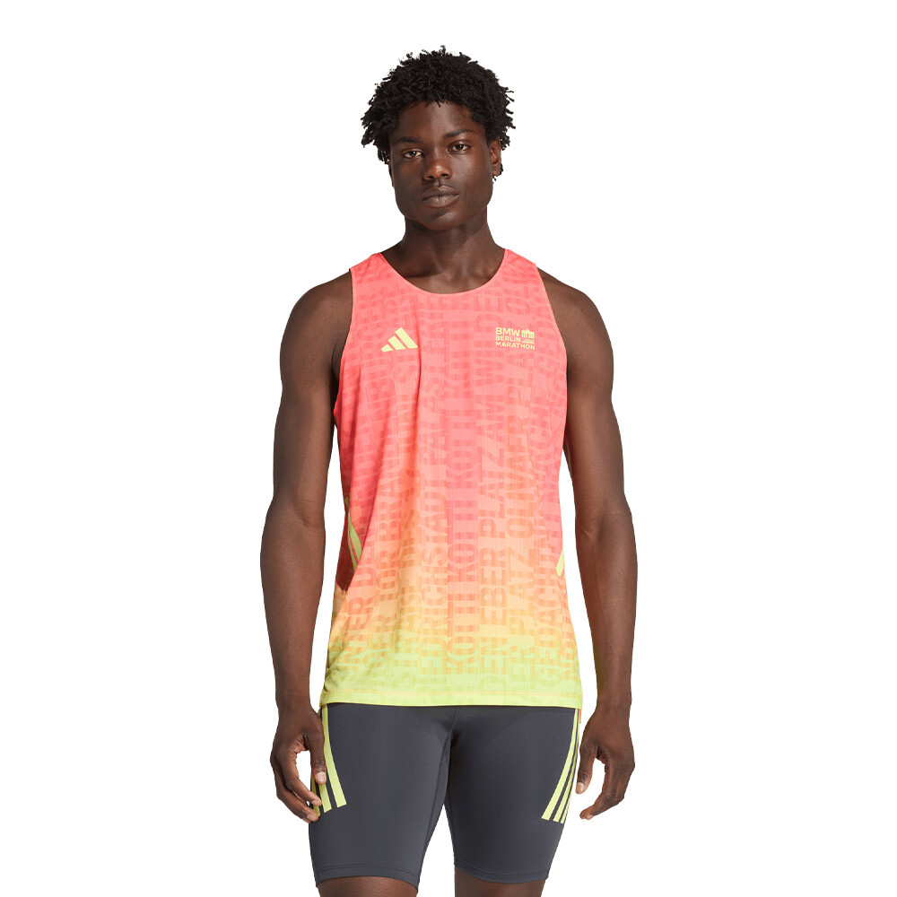 adidas Berlin Marathon AOP Men's Running Vest - AW26