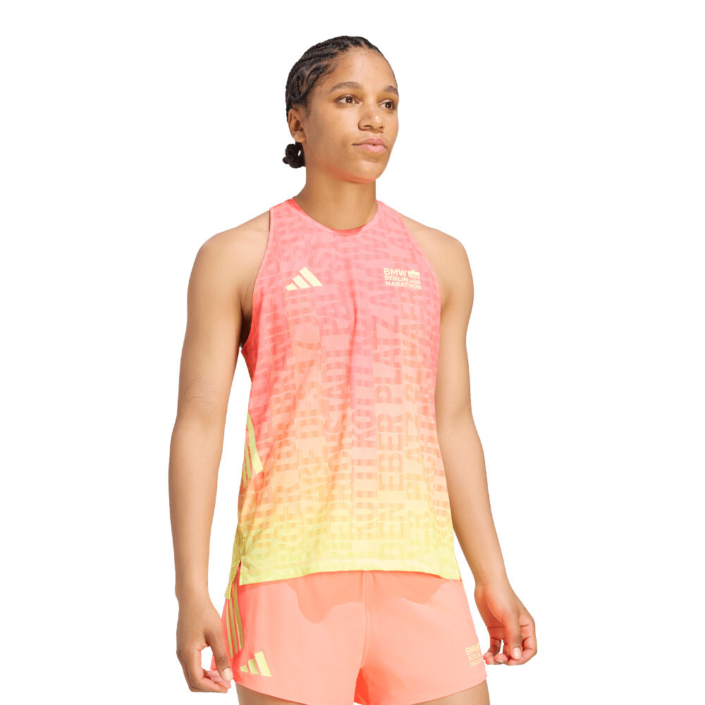 adidas Berlin Marathon AOP Women's Running Vest - AW26