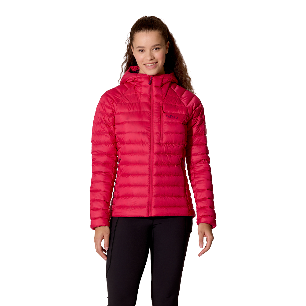 Rab Microlight Alpine Down Hooded mujer chaqueta - AW26 Rab Microlight Alpine Down Hooded mujer chaqueta - AW26