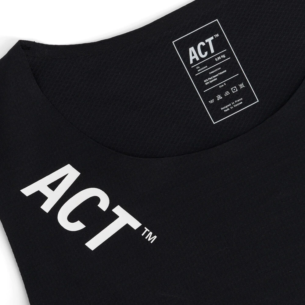 ACT Running AirShell mujer Cropped camiseta sin mangas - AW26