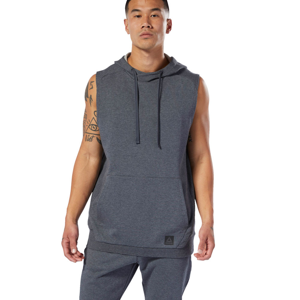 Reebok Combat Legacy ärmellos Hoodie - SS19