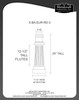 X-BA-EUR-RD-3
SPECIFICATION DRAWING