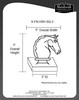 X-FN-HSH-SQ-3
SPECIFICATION DRAWING