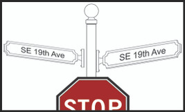 Street Names and Sign Poles