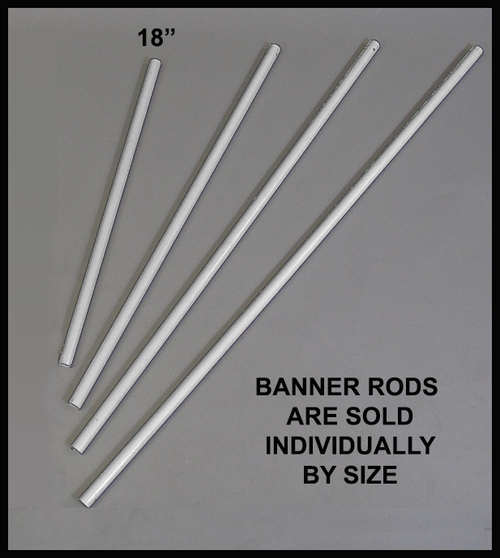 Aluminum Banner Hanger Rod