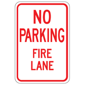 NO PARKING FIRE LANE IMAGE