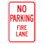 NO PARKING FIRE LANE IMAGE