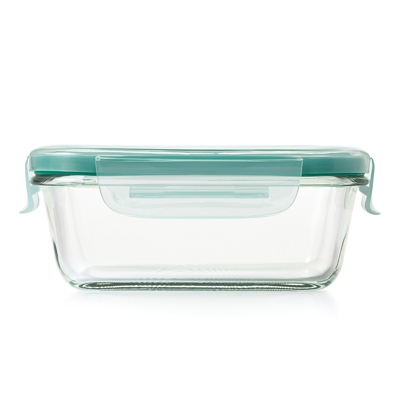 4 Piece Smart Seal Glass Mini Square Container Set