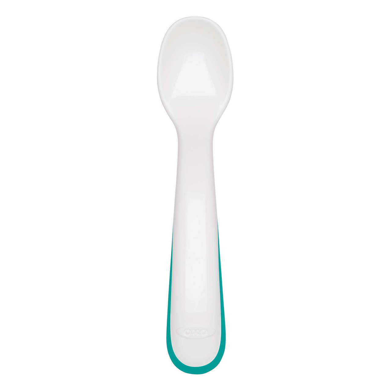 Tot Feeding Spoon with Soft Silicone - Teal - Gift and Gourmet