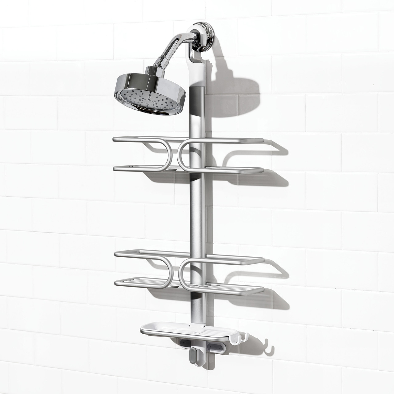 Aluminum Hose Keeper Shower Caddy