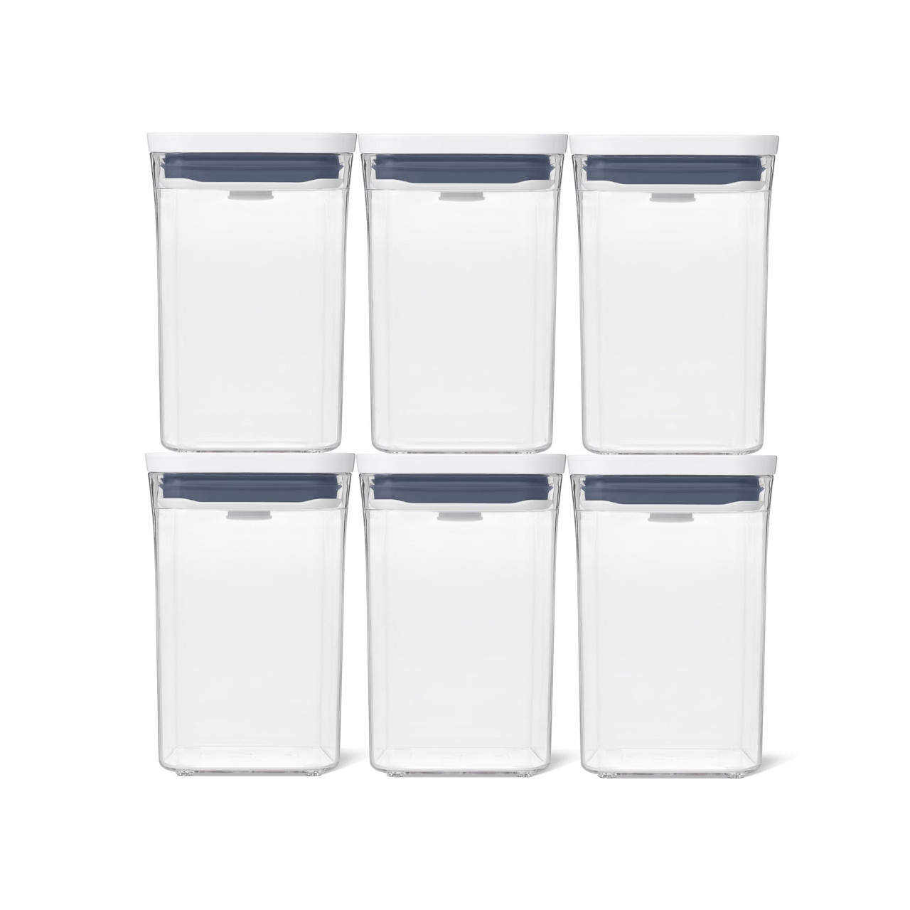 OXO Good Grips Steel Pop 2.0 Storage Canister Combo - Set of 6
