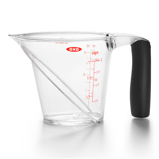 Angled Measuring Cup - 1 Cup/ 250ml Angled Measuring Cup - 1 Cup/ 250ml