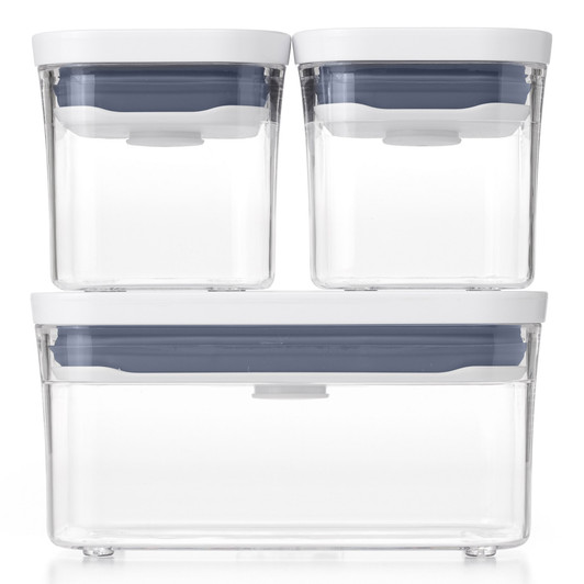 OXO Good Grips Storm Blue 3-Piece POP Container Set