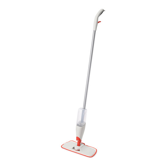 Microfiber Spray Mop with Slide-Out Scrubber Microfiber Spray Mop with Slide-Out Scrubber