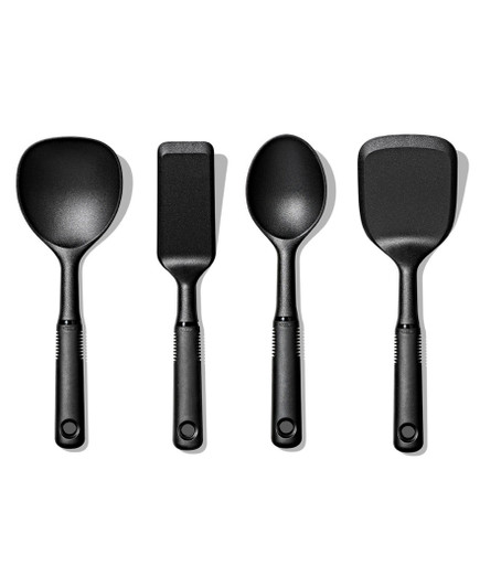 Good Grips 4-Piece Nylon Mini Utensil Set Good Grips 4-Piece Nylon Mini Utensil Set