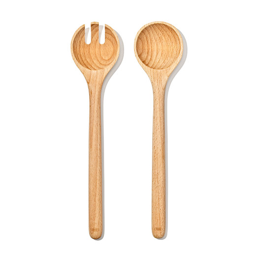 Good Grips Beechwood Salad Servers – 2-Piece Set Good Grips Beechwood Salad Servers – 2-Piece Set