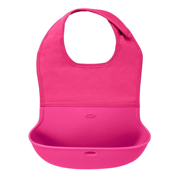 Roll Up Bib - Pink