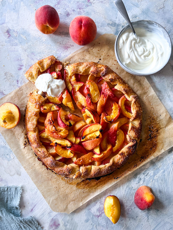 Peach Galette Peach Galette