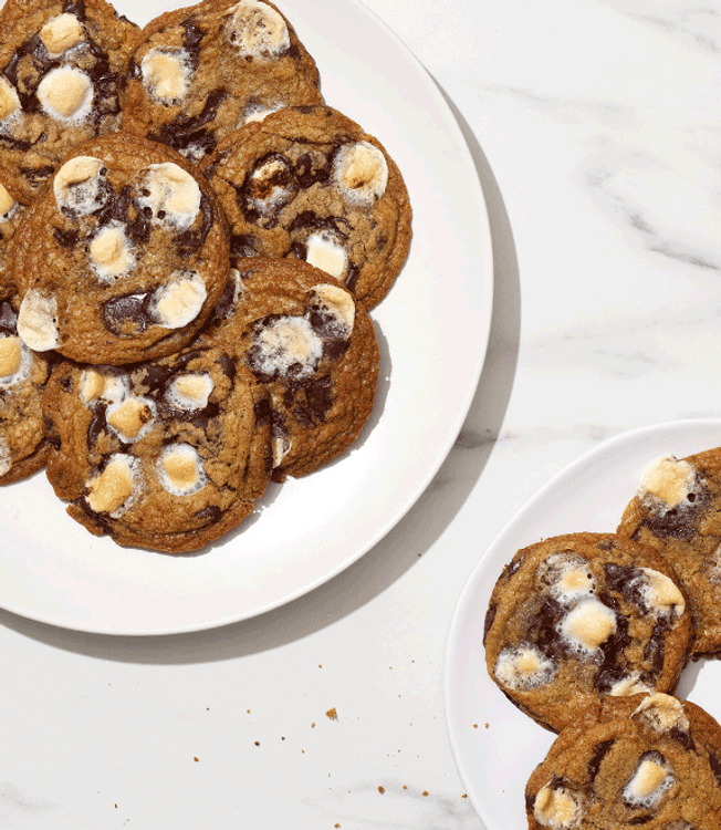 Get a Taste of Camping with These Gooey S’mores Cookies from Marc Murphy