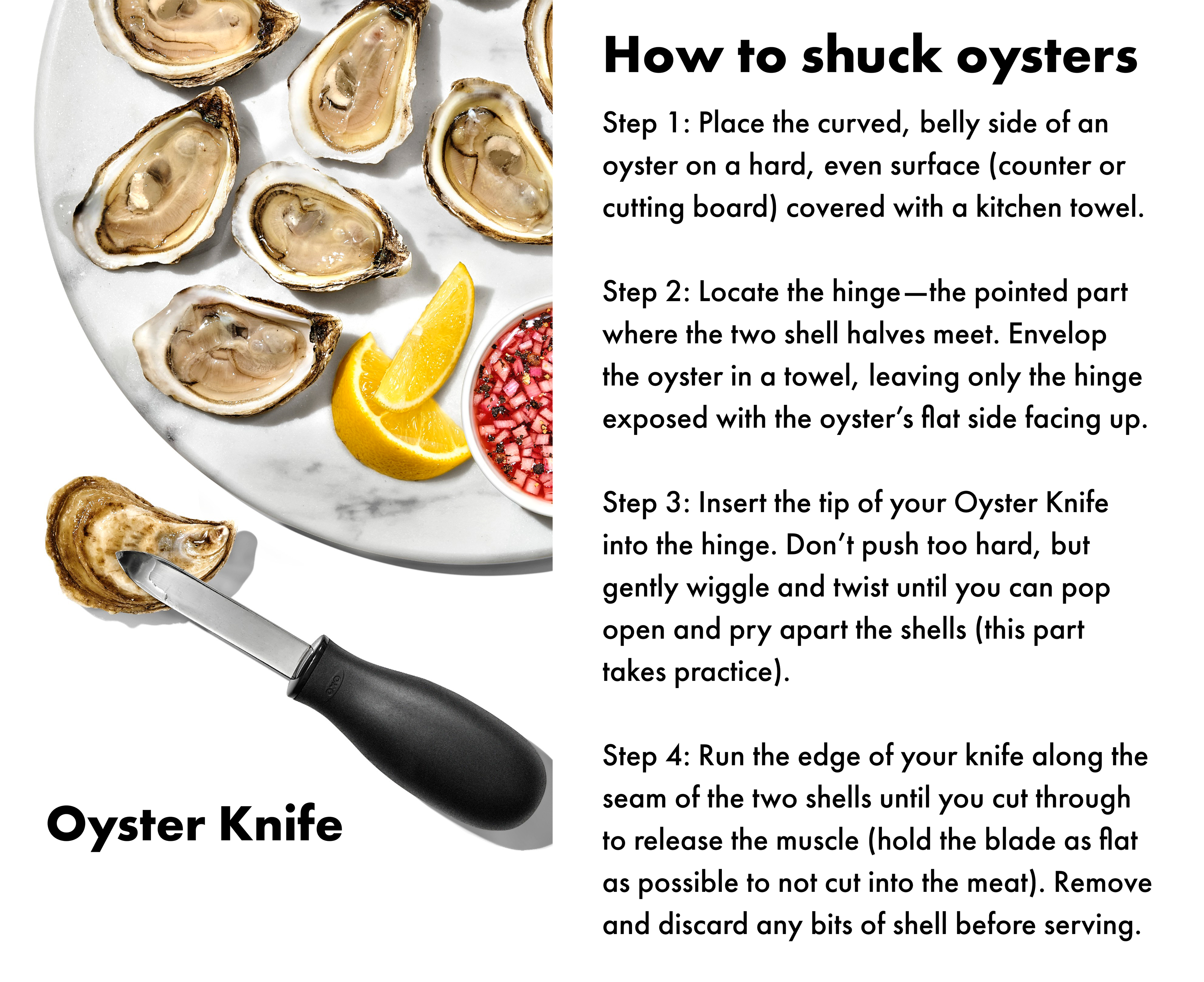 OXO Seafood Tools Collection