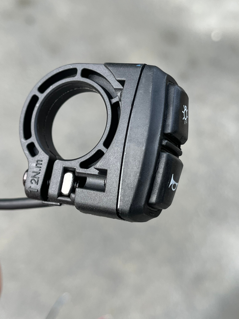 Hilleater Wuxing DK226-2 handlebar light and horn switch for e