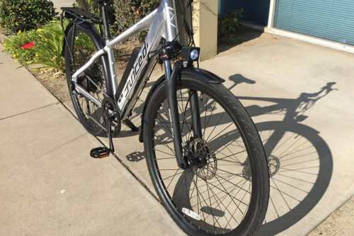 The OEM fenders as seen on a 2018 CrossCurrent S