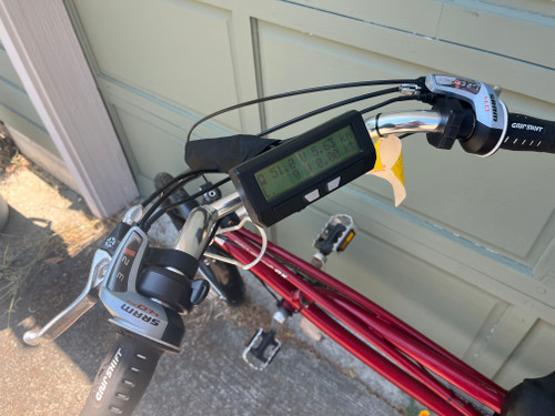 Sun EZ-Sport CX recumbent bike with electric conversion