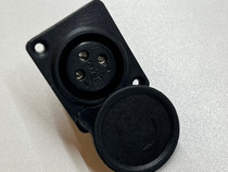 XLR charge port with cover