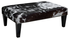 3ft x 2ft Cowhide Footstool FST866