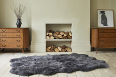 Slate Sexto Sheepskin Rug