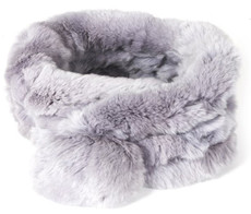 Silver Grey Bellringer Fur Scarf