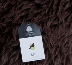 Choc Sheepskin Rug