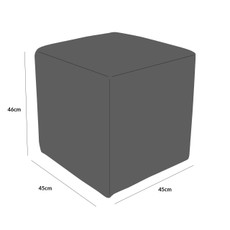 Cowhide Cube Dimensions