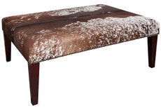 4ft x 3ft Cowhide Footstool / Ottoman FST24-001