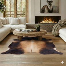 Cowhide Rug DEC25-088 (190cm x 160cm)