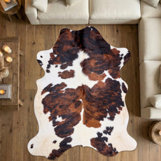 Cowhide Rug FEB26-045 (230cm x 210cm)