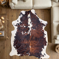 Cowhide Rug FEB26-069 (210cm x 190cm)